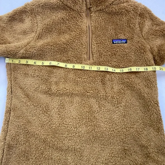 Patagonia Los Gatos 1/4 zip Fleece Pullover Women'sms Size Medium Brown NWOT - Picture 6 of 8